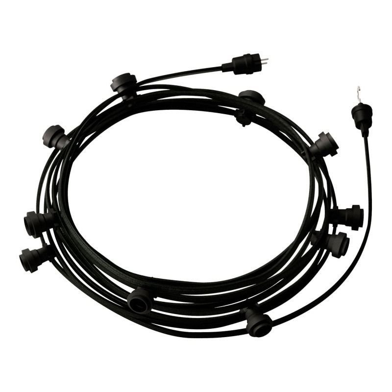 String Light 12,5m svart