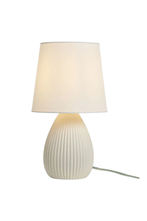 Cassie bordslampa naturvit