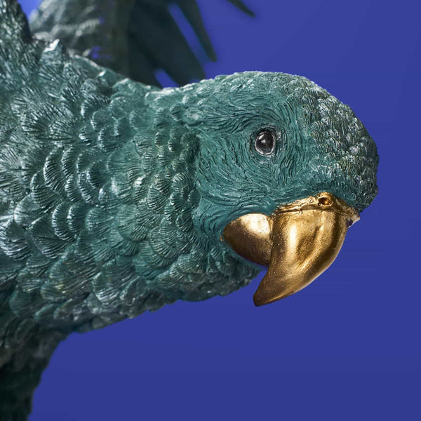 Papegoja Percy taklampa grön