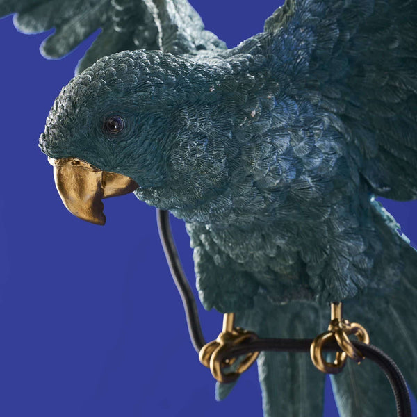 Papegoja Percy taklampa grön