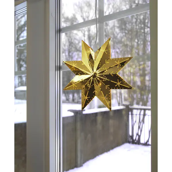Julstjärna Classic mässingsfärg