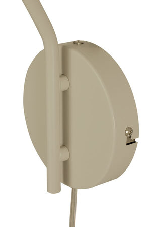 Ceres vägglampa beige