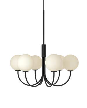 Ballon 6 taklampa svart