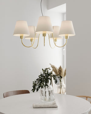 Lynx taklampa mässingsfärg