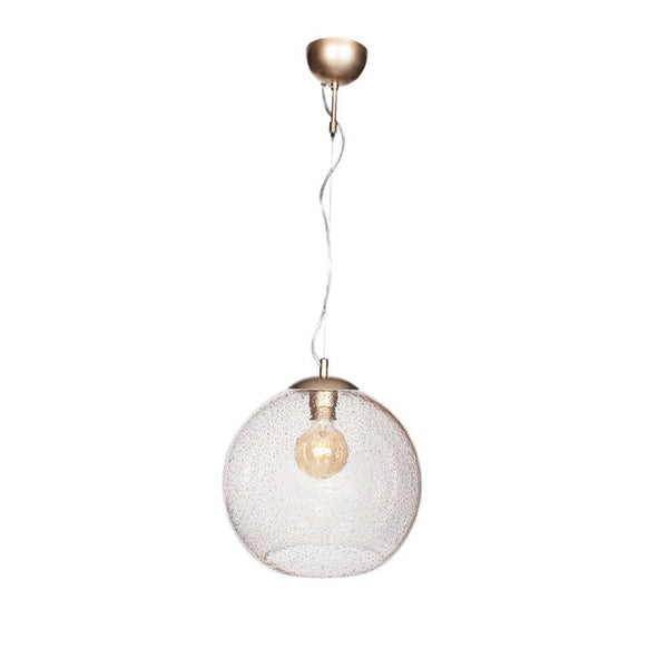 Golden amber taklampa