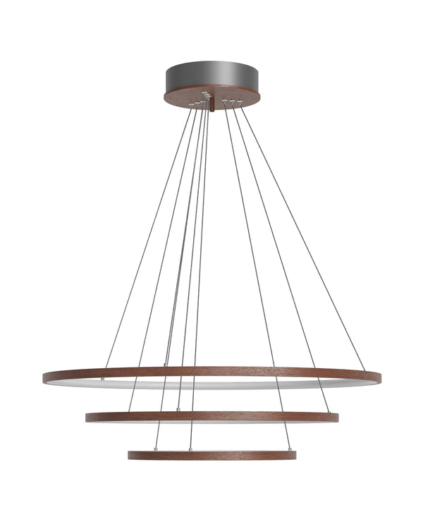 Trione taklampa valnöt