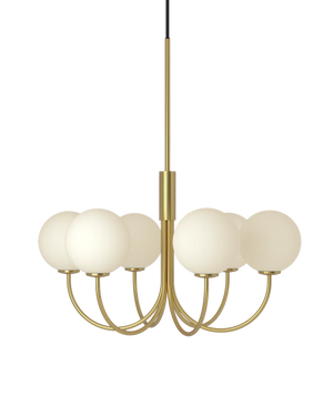 Ballon 6 taklampa mässingsfärg