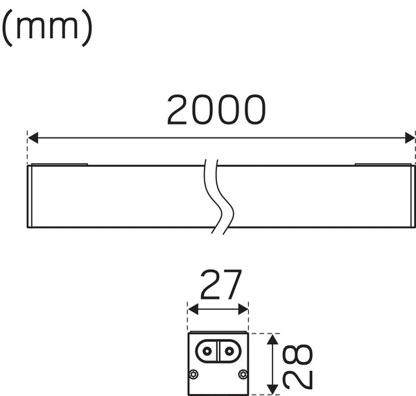 Flexline 2000 svart