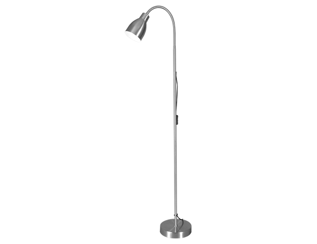Sarek golvlampa stålfärgad