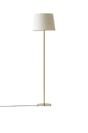 Qvist golvlampa mässingsfärg