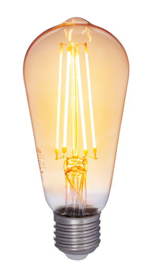 Edisonlampa amber 4,5W E27