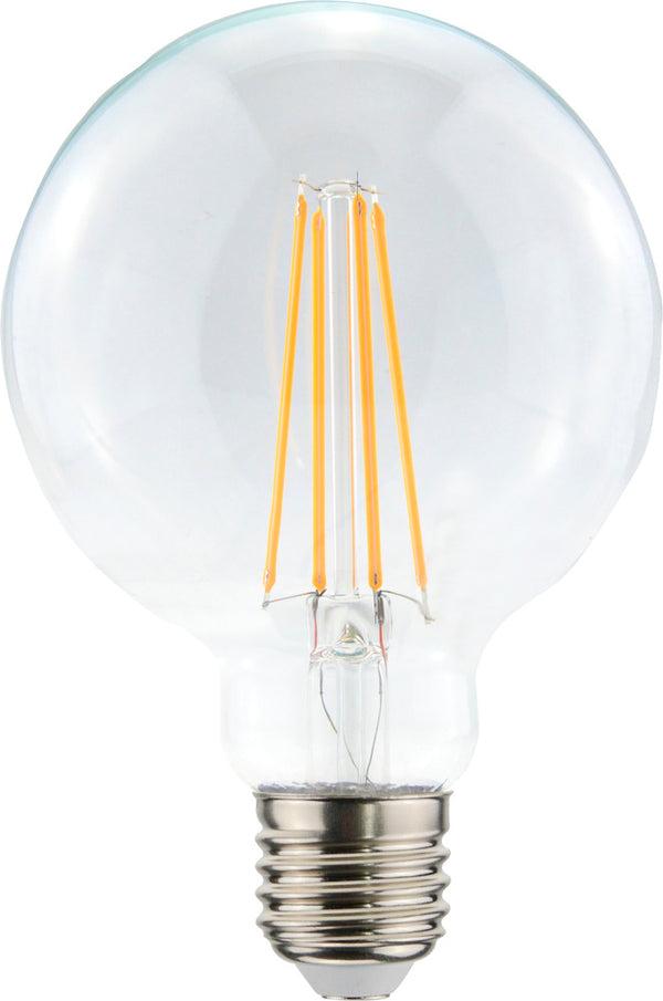 Globlampa klar 95mm 3,5W E27 2200K