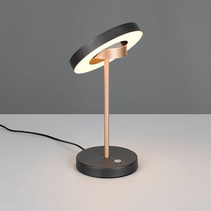 Guano bordslampa svart/kaffe