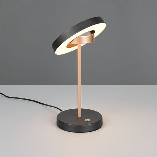 Guano bordslampa svart/kaffe