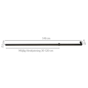 Vrida Zero long svart