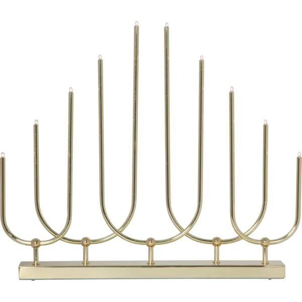 Ljusstake Novum mässingsfärg