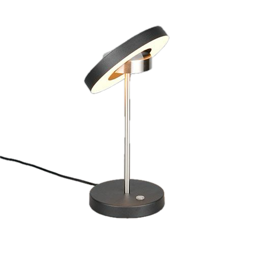 Guano bordslampa svart/stål