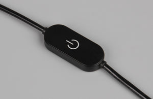 Orbit bordslampa svart/stål