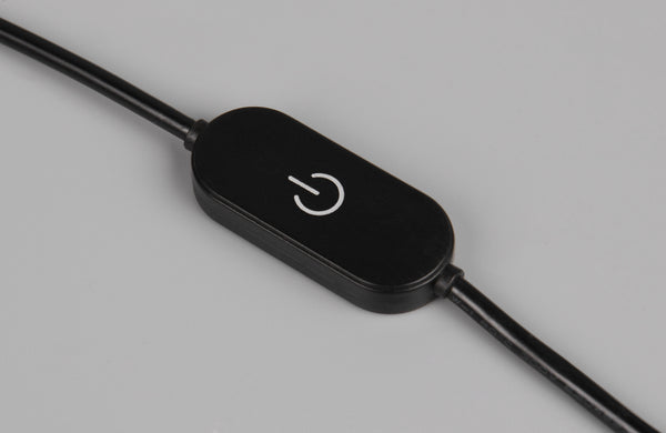 Orbit bordslampa svart/stål