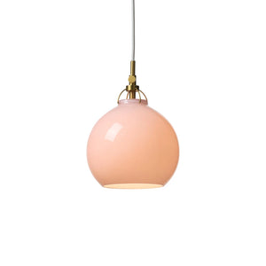 Toscana taklampa 18cm rosa