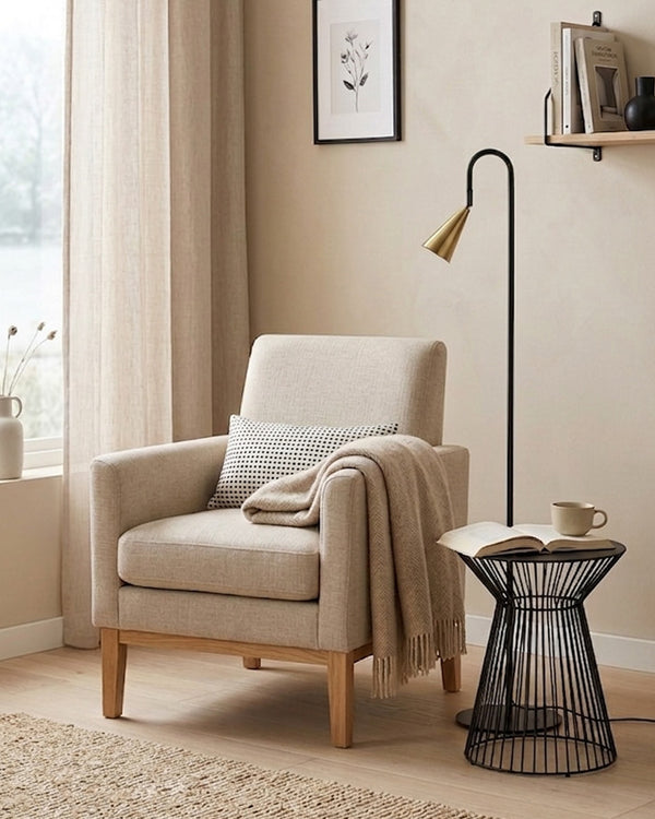 Spline golvlampa