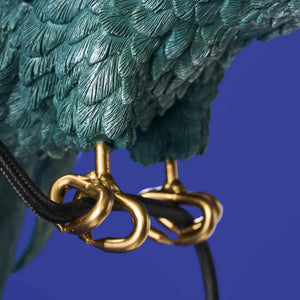 Papegoja Percy taklampa grön