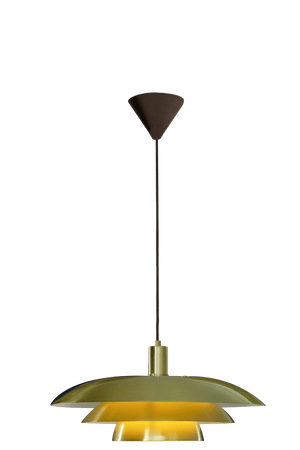 Epsilon taklampa mässingsfärg