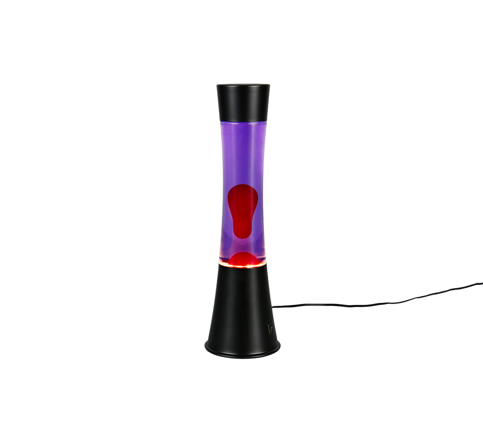 Etna lavalampa röd/lila