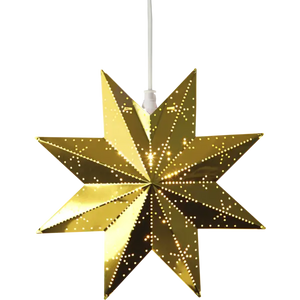 Julstjärna Classic mässingsfärg