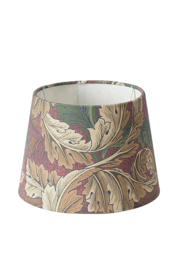 Lampskärm William Morris Acanthus röd 18cm