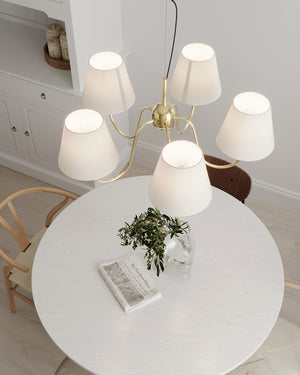 Lynx taklampa mässingsfärg