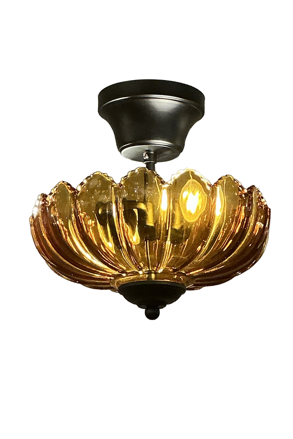 Sofia plafond svart/amber