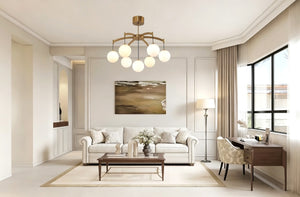 Gosho 7 plafond mässing