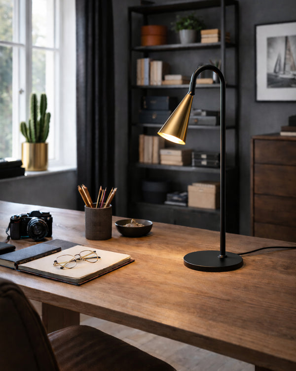 Spline bordslampa
