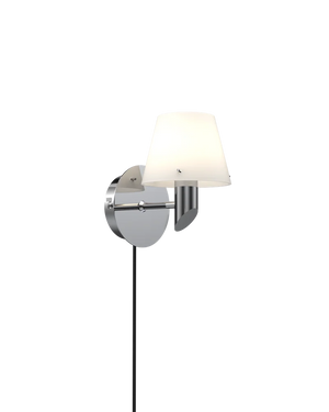 Gil vägglampa krom