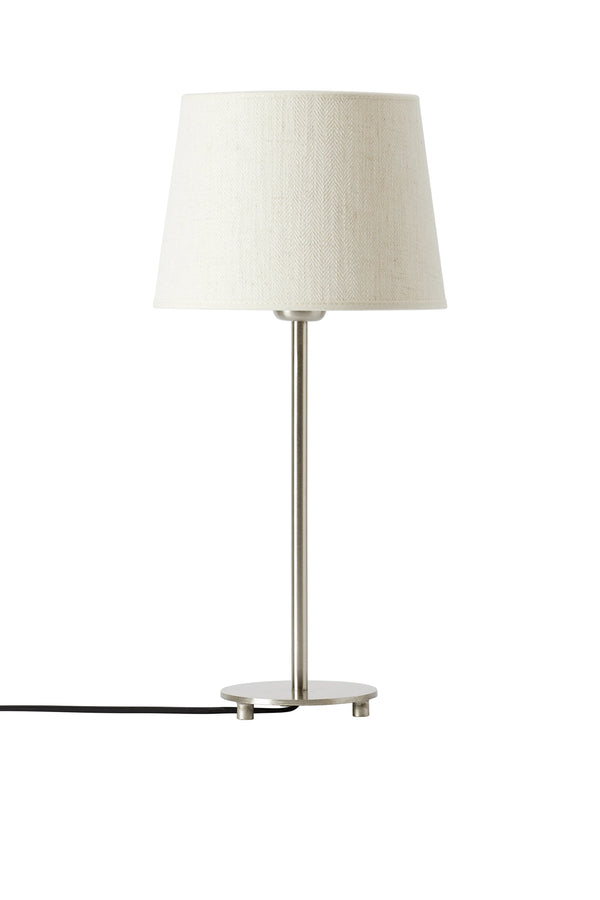 Qvist 403 bordslampa stål/silver 35cm
