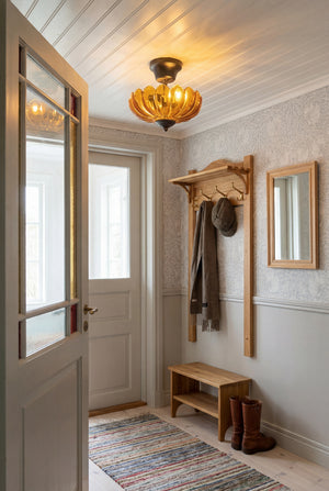 Sofia plafond svart/amber