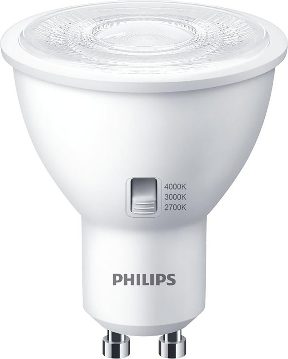 PAR 16 GU10 LED 4,8W 3CCT spotlightlampa