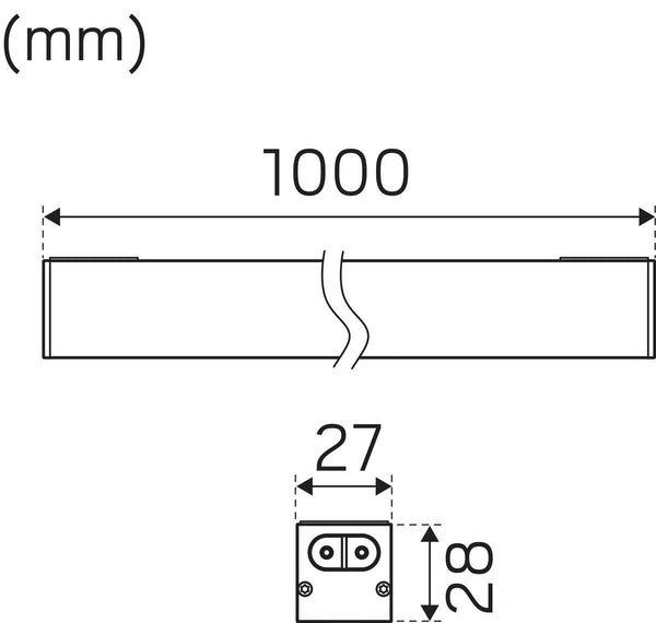 Flexline 1000 svart