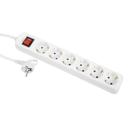 Grenuttag med jord 6-v 1,4m kabel