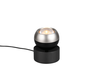 Orbit bordslampa svart/stål