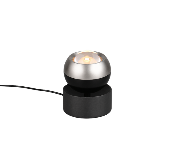 Orbit bordslampa svart/stål