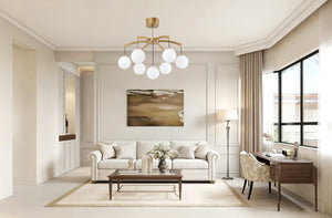 Gosho 7 plafond mässing