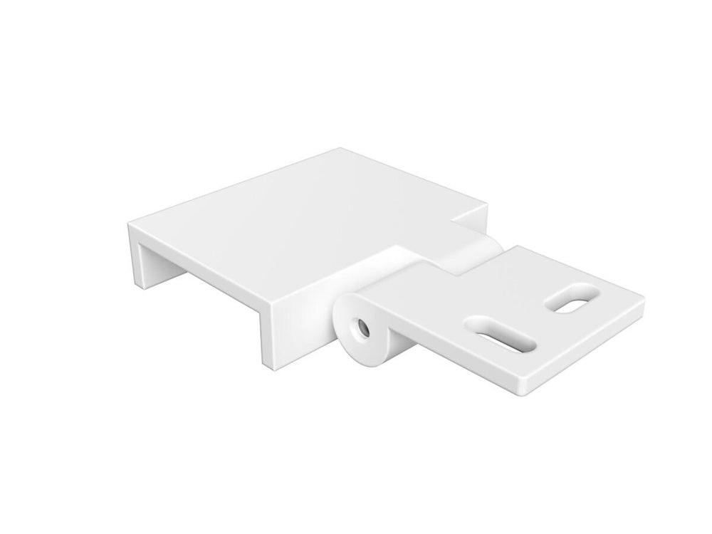 Flexline vinkelfäste vit