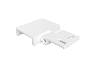 Flexline vinkelfäste vit