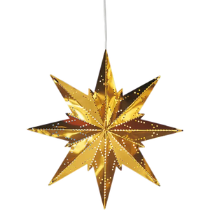 Julstjärna Mini mässingsfärg
