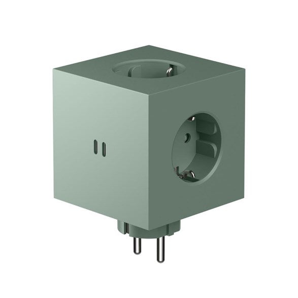 Square 2 oak green