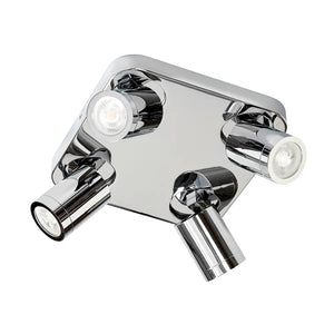 Torsö badrumslampa krom