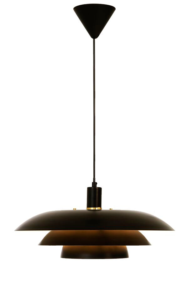 Epsilon taklampa svart