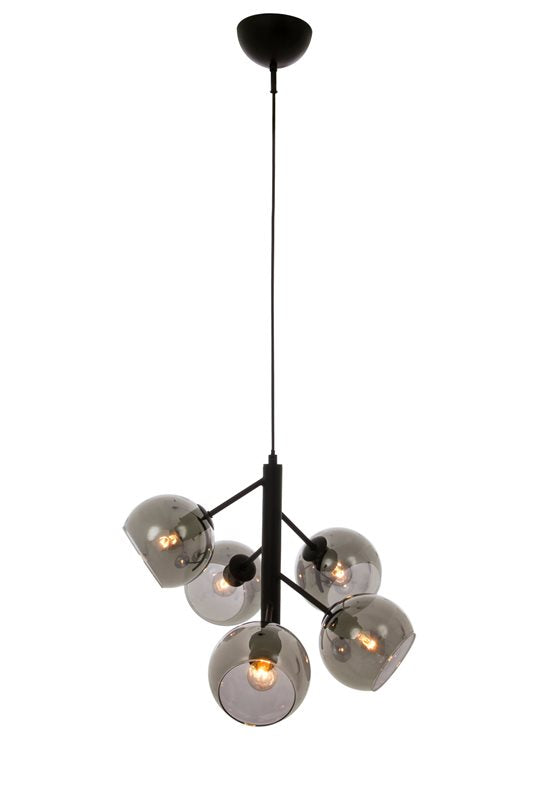 Atom taklampa svart